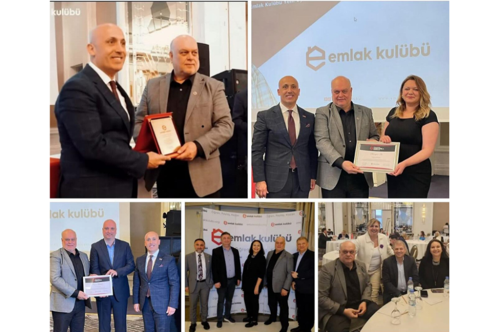 Emlak Kulübünün Genel kurulu ve gecesine katıldık.Meslek adına Birlikteyiz ..