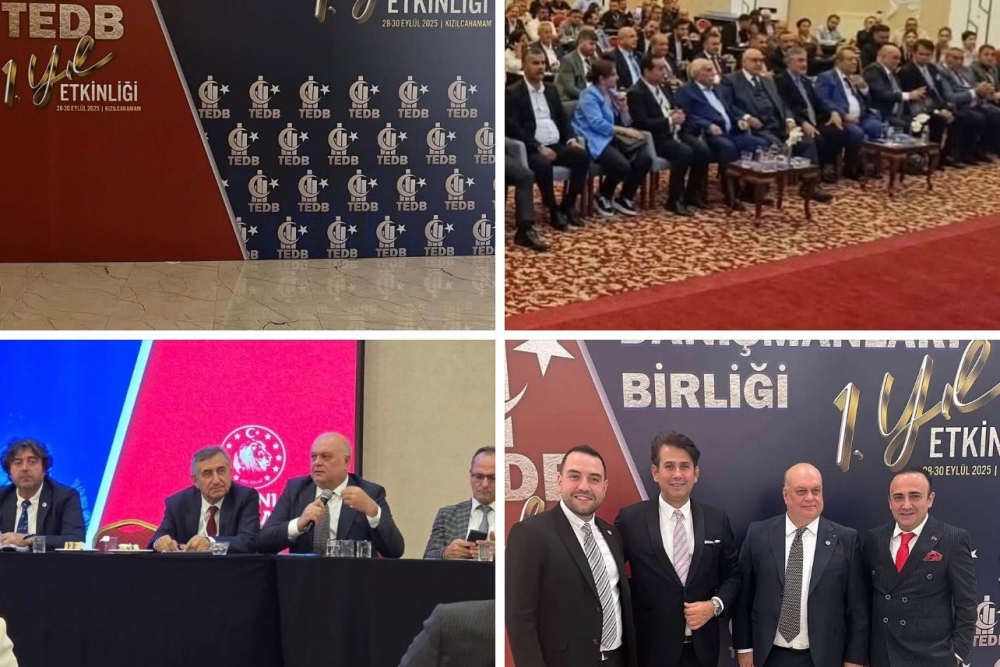 TEDB BİRİNCİ YIL ÇALIŞTAYINDA 