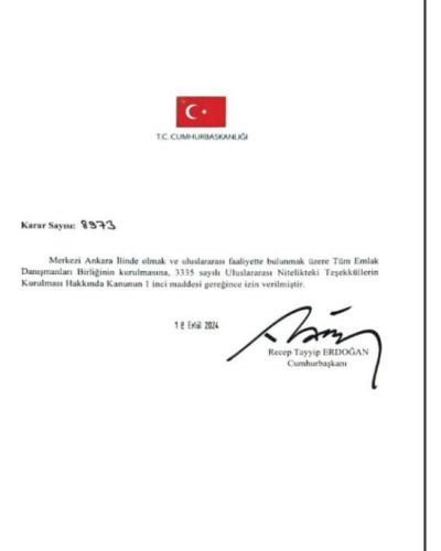 Cumhurbaşkanlığı Kararnamesi