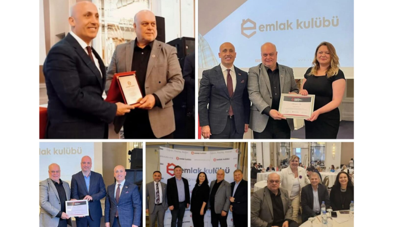 Emlak Kulübünün Genel kurulu ve gecesine katıldık.Meslek adına Birlikteyiz ..