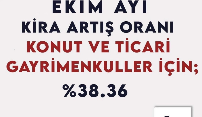 EKİM AYI KİRA ARTIŞ ORANI