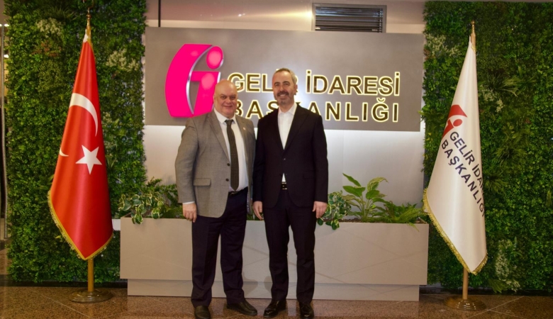 GİB BAŞKANI BEKİR BAYRAKDAR'I ZİAYRETİMİZ